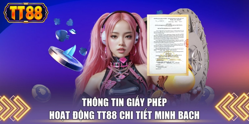 Thông tin giấy phép hoạt động TT88 chi tiết minh bạch